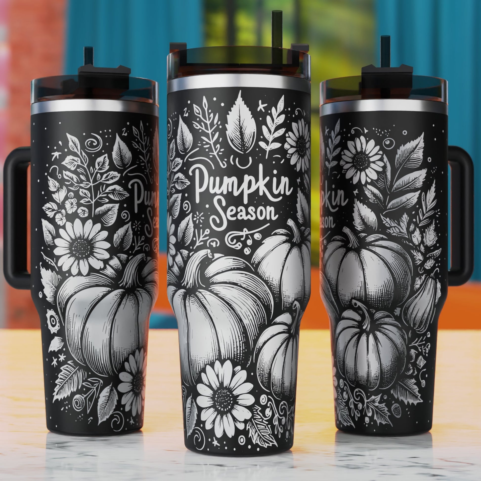 Fall Season Tumbler Designs