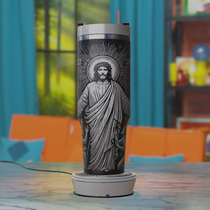 Jesus SVG – Christian 40oz Tumbler Laser Engraving Design File