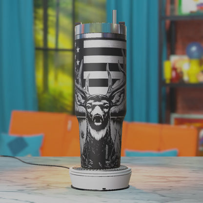 Deer Hunting Tumbler Wrap, Deer Hunting Laser Engraving Svg, 40oz Tumbler Laser Svg, 40oz Tumbler Wrap Designs, 40oz Tumbler Glowforge Designs, Xtool Laser Wrap