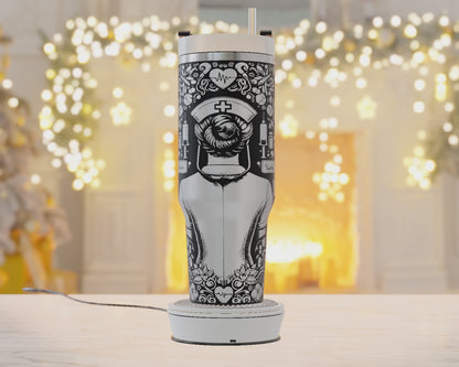 Tumbler Wrap, Nurse Svg Laser Engraving, Nurse Life Svg, 40oz Tumbler Laser Svg, 40oz Tumbler Wrap Designs