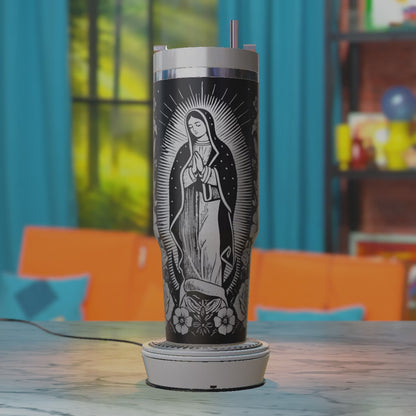 Virgen de Guadalupe SVG – Mexican Religious 40oz Tumbler Laser Engraving Design File
