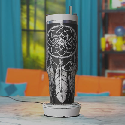 Dreamcatcher Laser Svg, Boho Dreamcatchers 40oz Tumbler Laser Engraving Tumbler Svg, 40 oz Tumbler Wrap, Xtool Laser Designs, Glowforge Designs